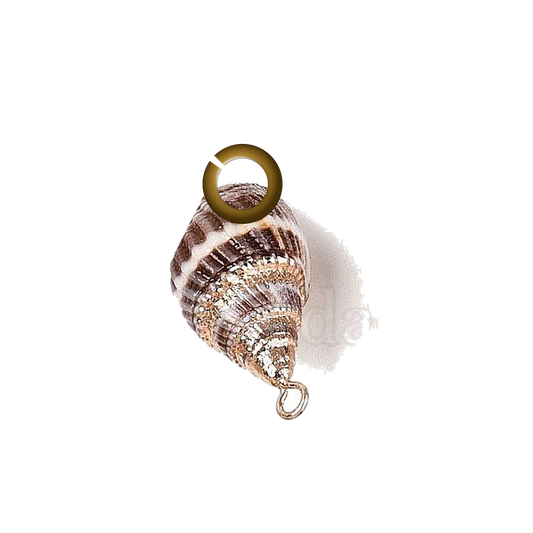 ENS-OCN015-GOL charm with jump ring