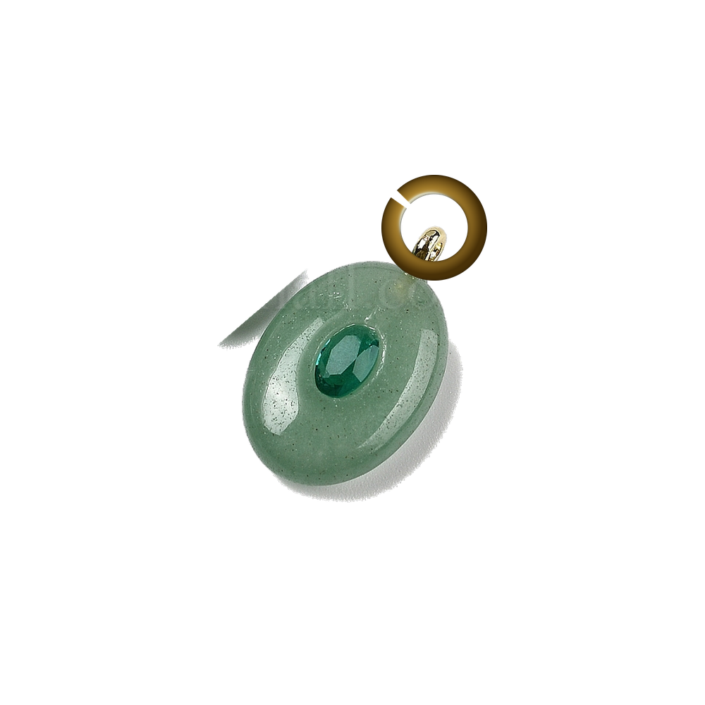 ENS-STN001-GRE charm with jump ring