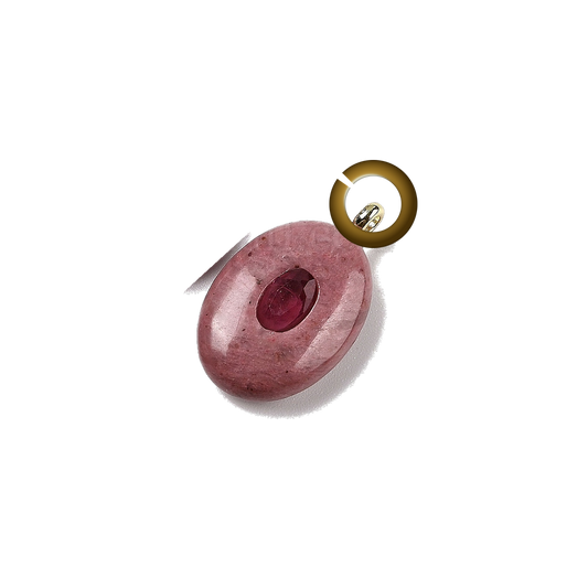 ENS-STN001-RHO charm with jump ring