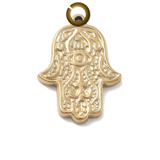 ENS-SYM002-GOL charm with jump ring