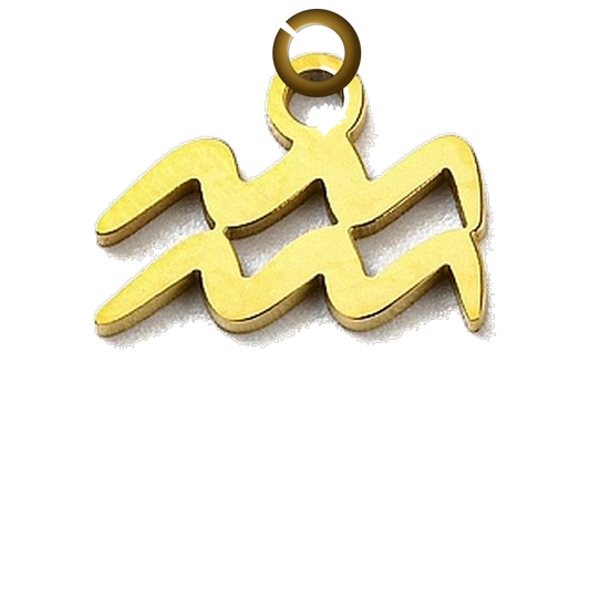 ENS-SYM003-AQU charm with jump ring