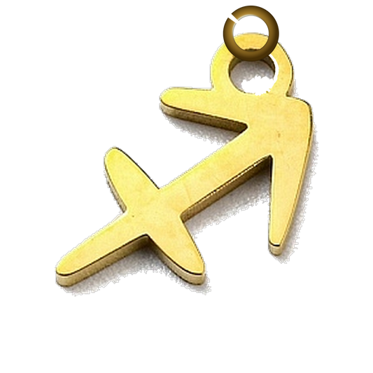 ENS-SYM003-SAG charm with jump ring