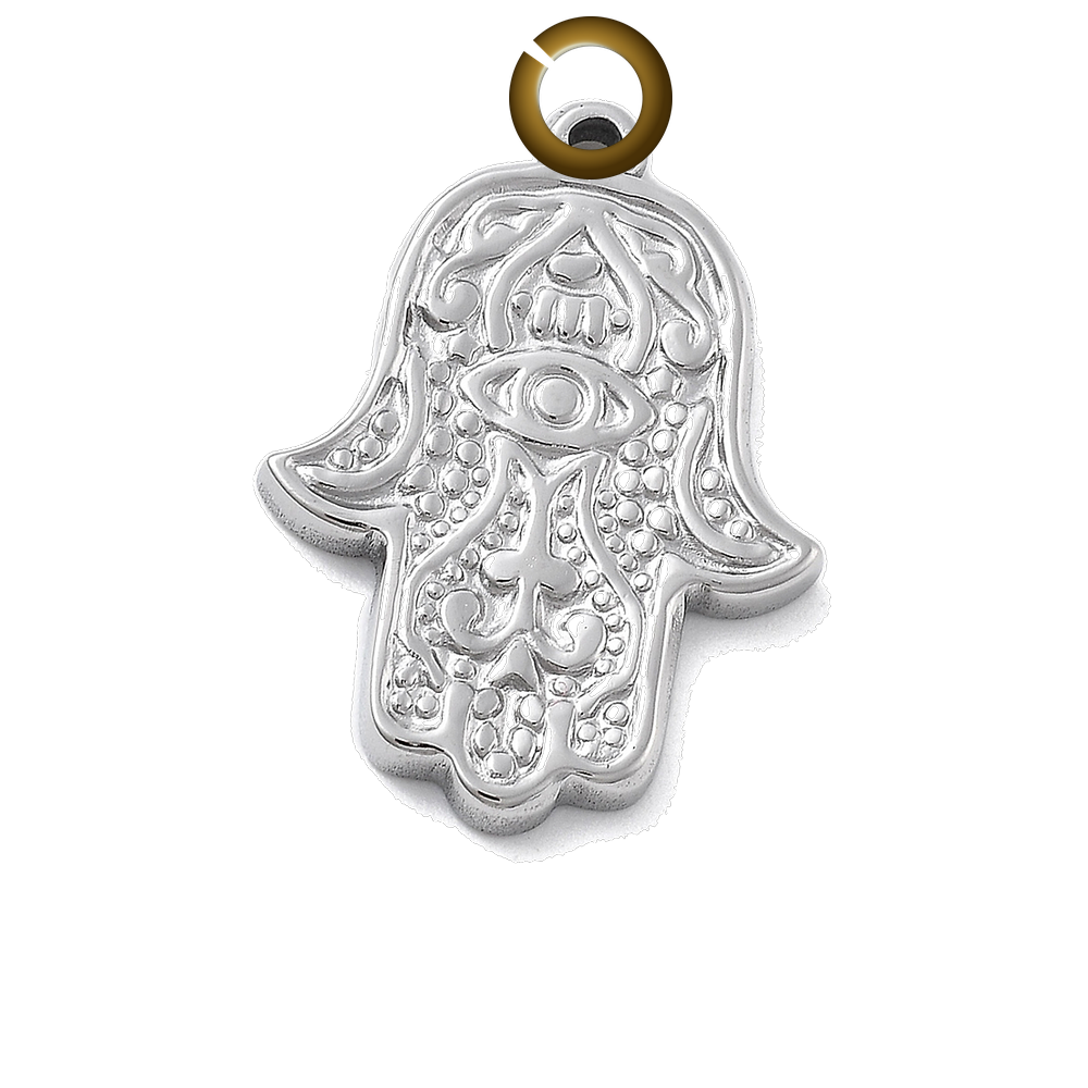 Hamsa Charm charm with jump ring