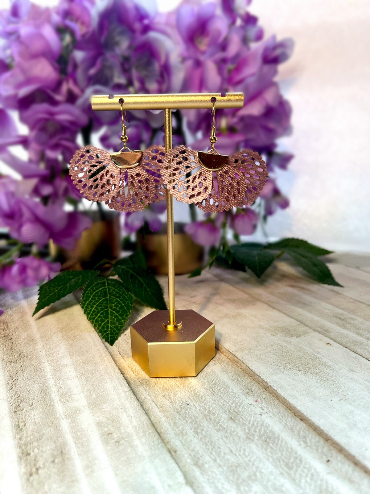 Faux Leather Fan Shape Tassel Earrings | Tassel Silk Fan Earrings | Gold Earrings for Women | Fringe Tassel Earrings Colorful | Suede Fan |