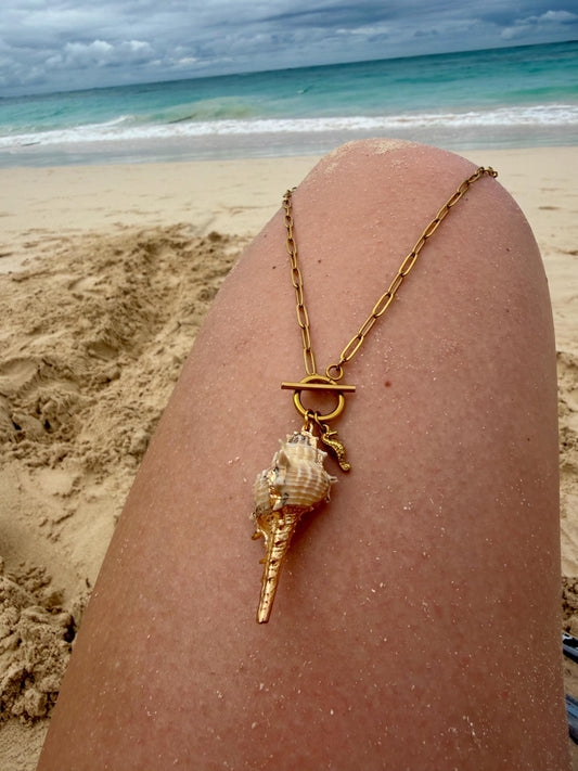 The Drift Necklace | Stainless Steel Necklace | Summer Beach Ocean Jewelry |