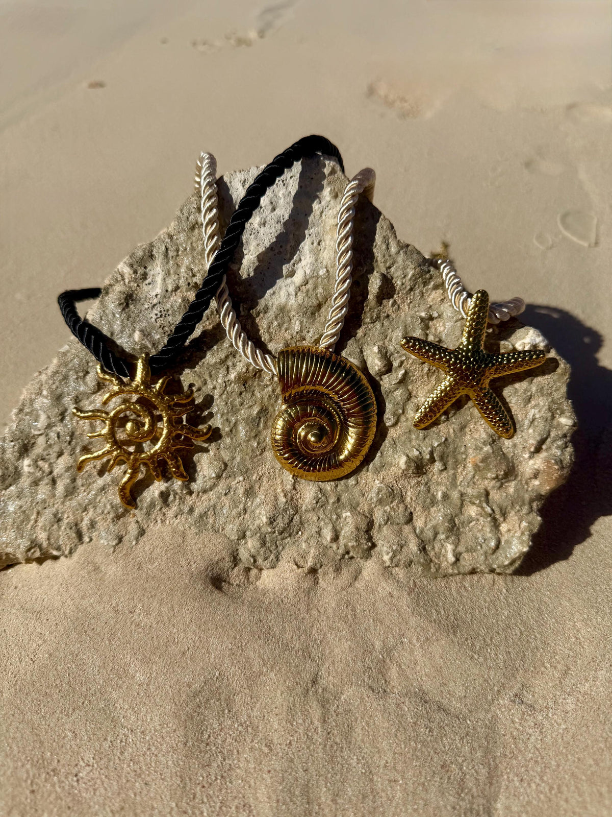 The Nautilus Necklace | Stainless Steel Water Resistant Necklace | Summer Beach Ocean Necklace |