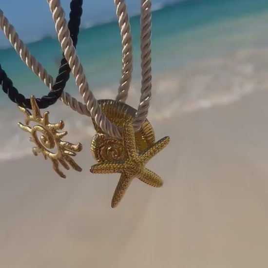 The Nautilus Necklace | Stainless Steel Water Resistant Necklace | Summer Beach Ocean Necklace |